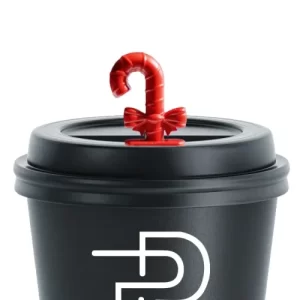 Candy Cane Christmas Topper