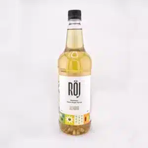 ROJ Almond flavored premium unrefined cane sugar