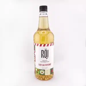 ROJ Peppermint flavored premium unrefined cane sugar