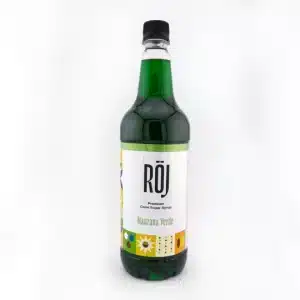 ROJ Green Apple flavored premium unrefined cane sugar syrup