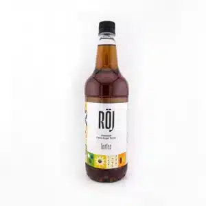 ROJ Toffee Nut flavored premium unrefined cane sugar