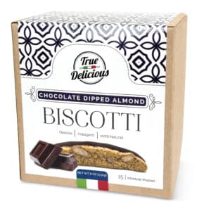Chocolate Dipped Biscotti - Only available Nov to April