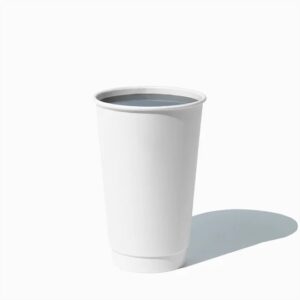 16oz Double Wall- White