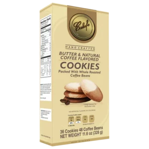 COFFEE & BUTTER COOKIES (32 Cookies) 11.6 oz Box