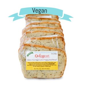 VEGAN Lemon Poppy Seed - Pre-Sliced (8 pieces)